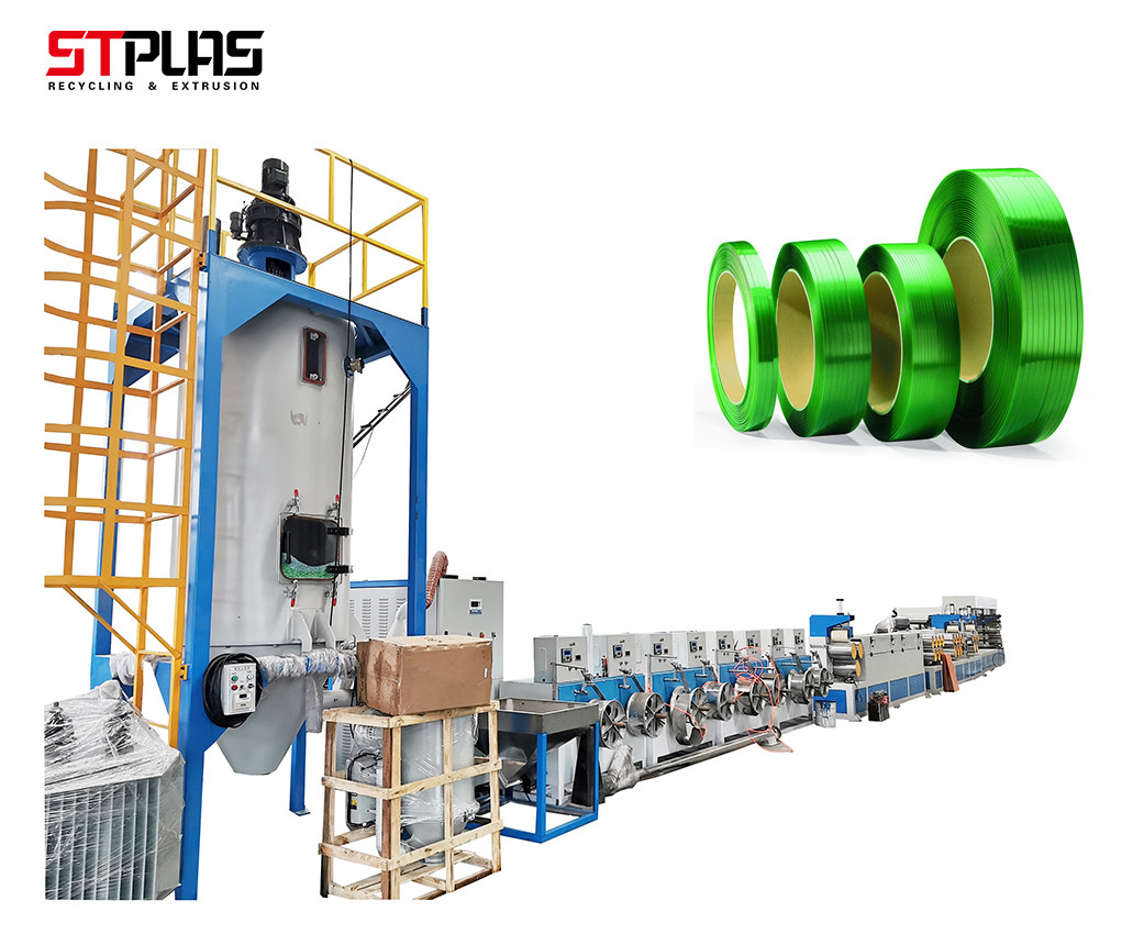 St 500 Oem Cad Drawing Pet Bottle Recycling Machine To Staple Fiber