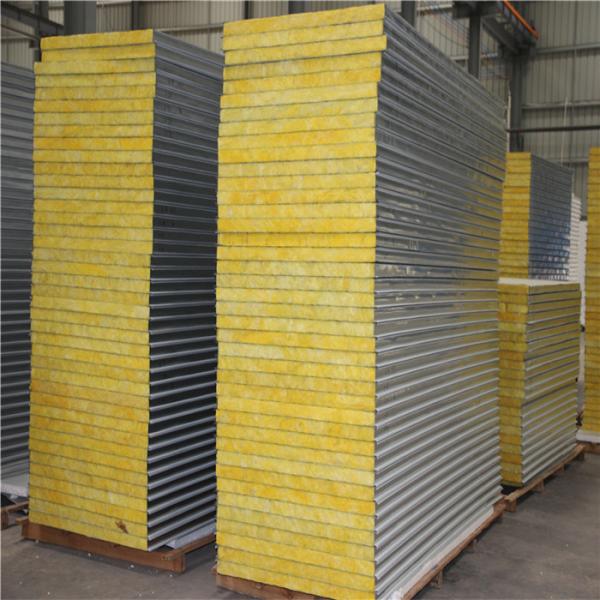 light weight easy installation prefabricated house 50mm insulation glass wool