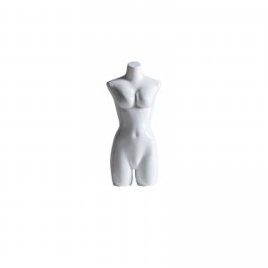 China Matte Glossy Half Body Mannequin , Headless Legless Female Underwear Mannequin on sale