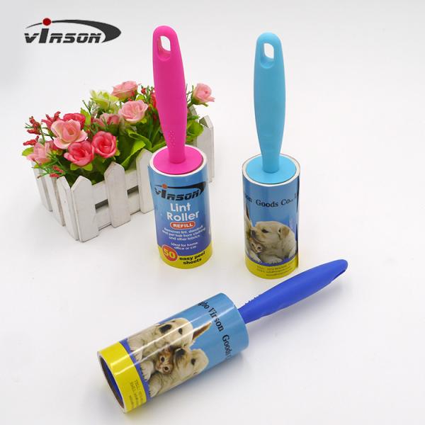 Vertical Handle Sticky Disposible Lint Roller for Cleaning Clothes Cleaning Pet