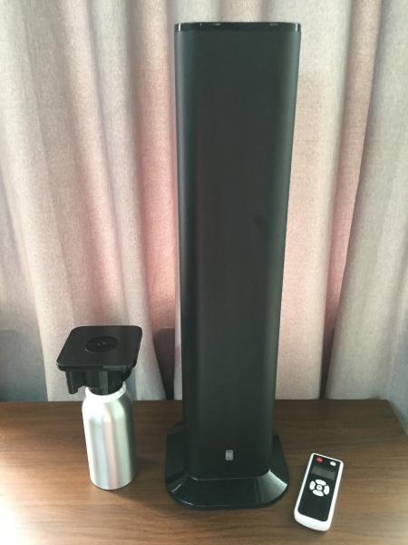 195*195*638mm 3000CBM Remote Control Large Area Fragrance Oil Dispenser Kitchen