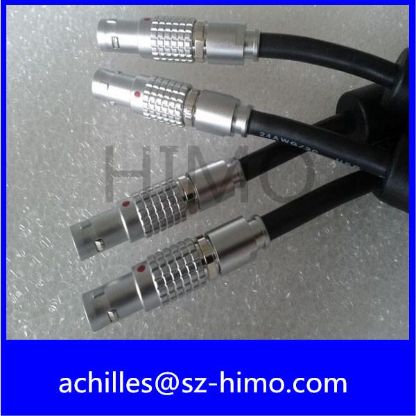 China low cost Lemo compatible 00B/0B/1B/2B/ multi-pins electrical cable