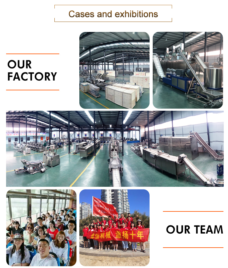 High Automation Twin Screw Fortified Rice Processing Machine 100kg/h-900kg/h Condition