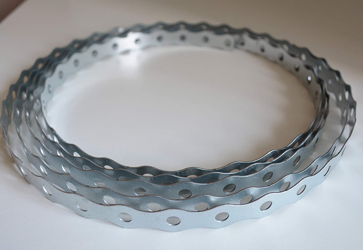 Galvanised Steel Band Metal Fixing Strap for Havc Air Condition Duct Process Punching