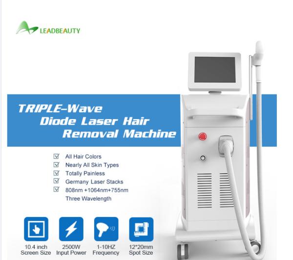 miracle epilator 808nm diode laser hair removal/laser hair removal machine 808nm