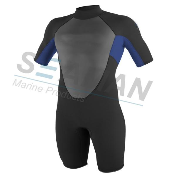 Outside Water Sports Equipment 2mm SBR + CR Flatlock Construction Springsuit