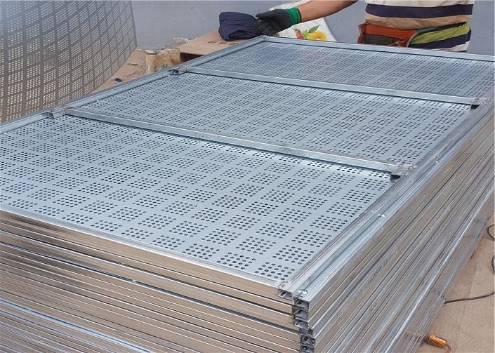 Curtain Wall 5x10ft Perforated Aluminum Composite Panel Water Resistant