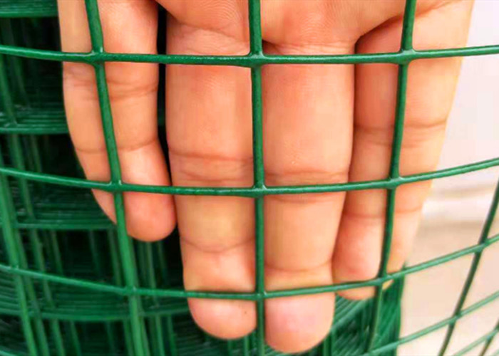 18m Length Green Plastic Coated Wire Fencing Panels Pvc Coated Wire Mesh Rolls