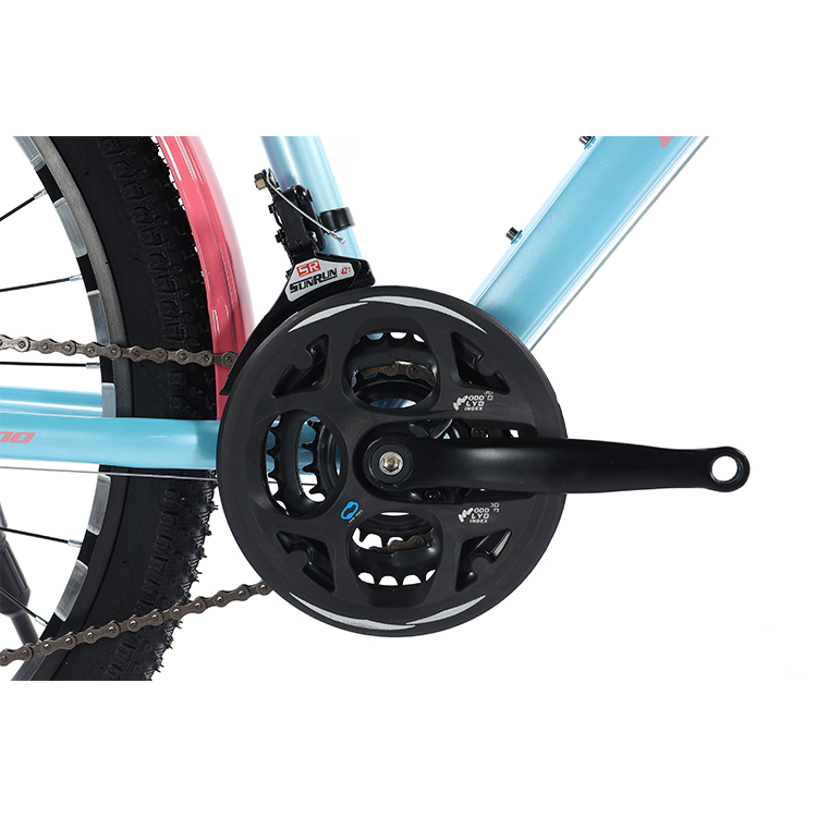 Mechanical Disc Brake 21 Speeds Steel Frame Mountain Road Bike for City Travel Bicycle
