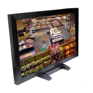 China 32 Inch Surveillance Cctv Monitor Screen , BNC Cctv Video Monitor For Security Room on sale