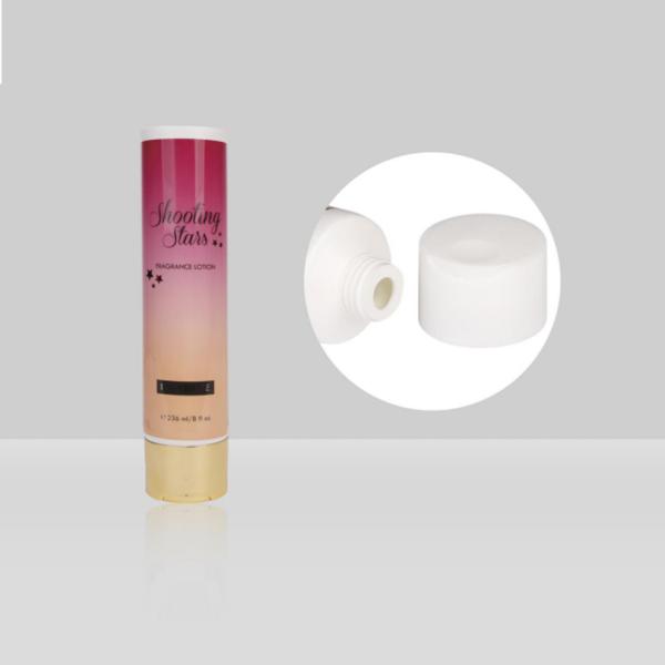 130-250ml Custom Cosmetic Tubes D50mm Plastic Facial Cleansing Body Lotion SPA