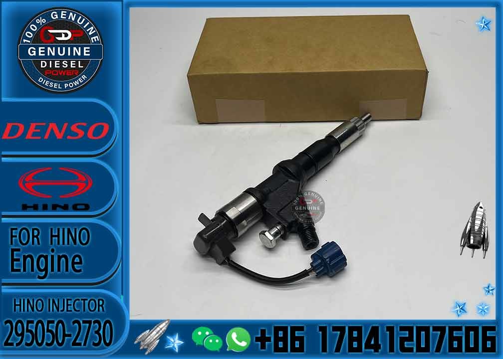 High Quality New Diesel Common Rail Fuel Injector 295050-2580 23670-E0221 295050-2730 23670-E0A70 For HINO E13C 700 engi