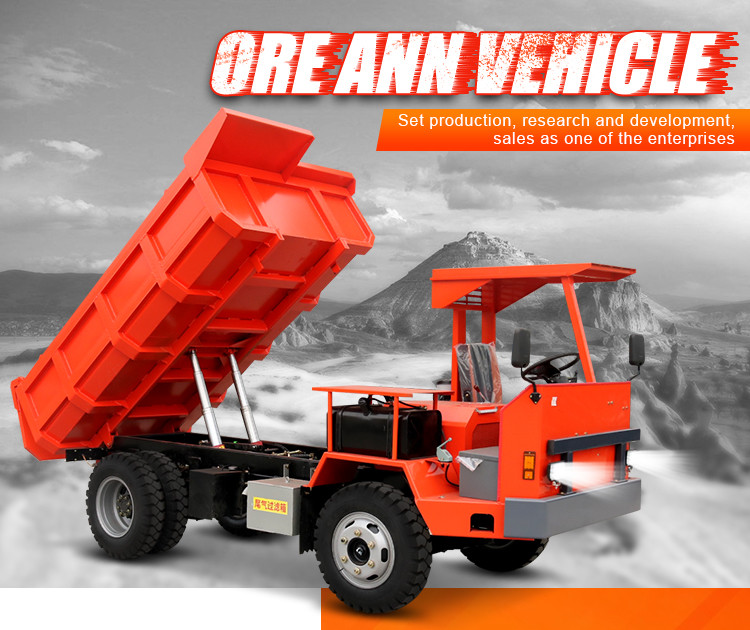 4X2 Small Underground Dump Truck 5 Ton With FAW-4DW92-73 Engine