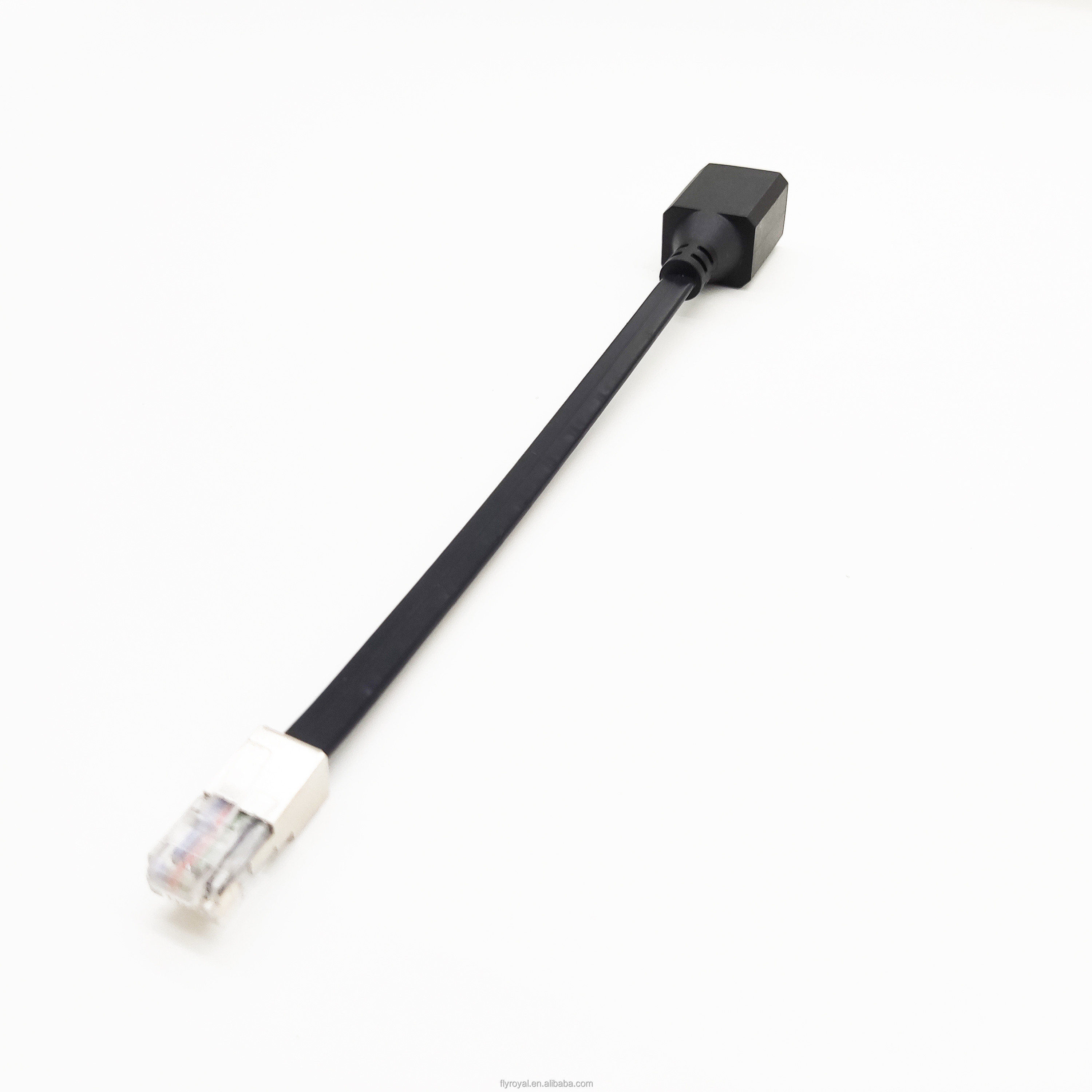 Flat CAT6 Networking Cable Ethernet For Home Rj45 Male To Female