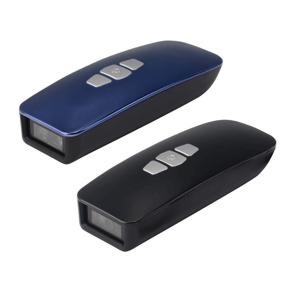 2D Pocket Portable Barcode Reader BT 2.4G Wireless Qr Code Reader Bluetooth