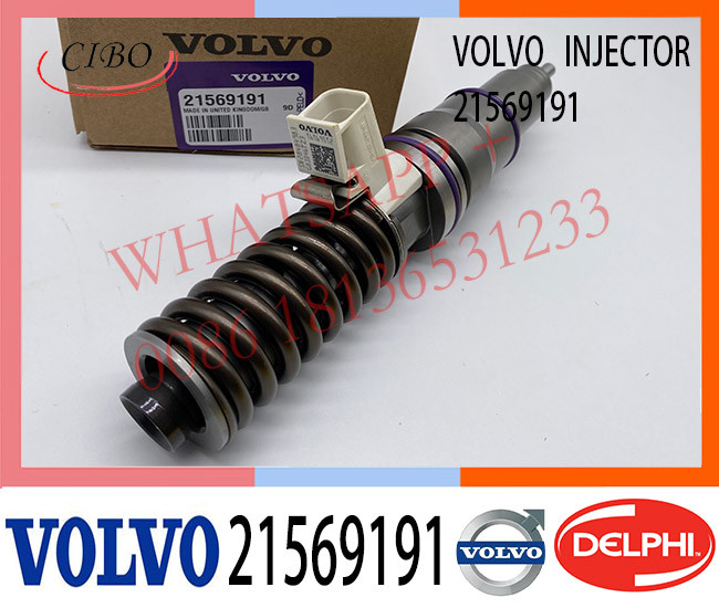 21569191 Diesel Engine Fuel Injector 7421569191 21569191 BEBE4N01001 For VOL D11C Diesel Engine Parts