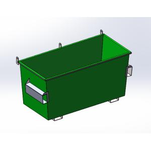 Heavy Duty Stackable Front Lift Bins with Reinforced Bases