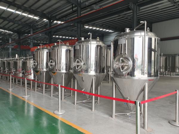 1000L Beer Conical Fermentation Tank Stainless Steel 304 Fermenting Equipment