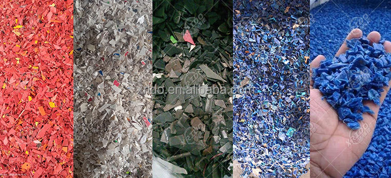 Waste Battery Recycling Crushing Equipment Household Appliance Furniture Double Shaft Shredder Domestic Waste Crusher