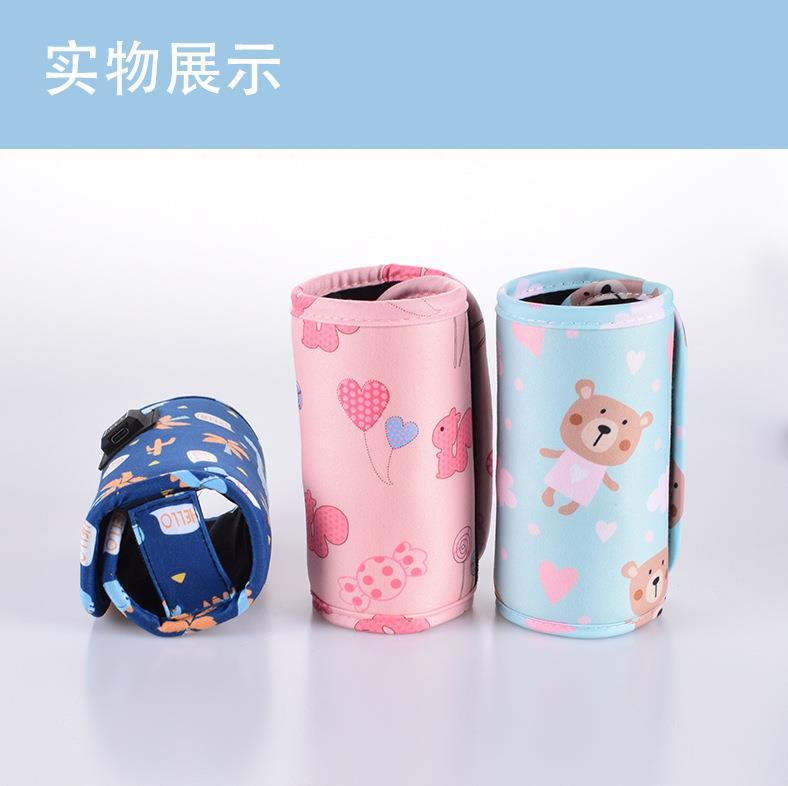 USB Milk Water Bottle Warmer Travel Stroller Insulated Baby Nursing Bottle Heater