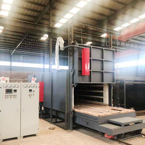 Industrial Trolley Type Electric Resistance Heating Furnace