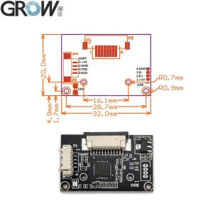 Grow R303S FPC1020 Capacitive Fingerprint Module with Free Sdk
