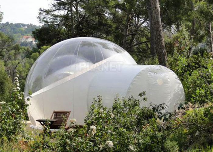 5M clear bubble house inflatable Jungle Lodge Ubud igloo bubble lodge PVC Camping hotel tent Inflatable Bubble tent