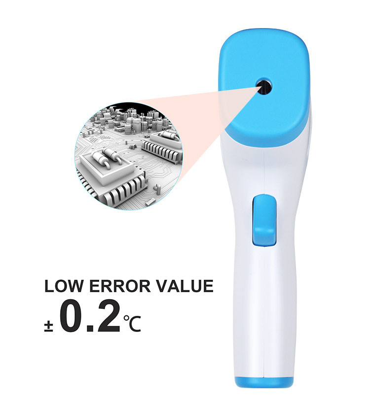 Free Sample 11 Years Manufacturers Body Medical Gun ir Non-Contact Digital Forehead Infrared Thermometer