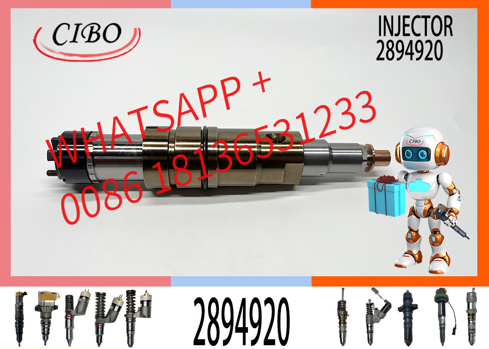 For Cummins HPI ISX15 Engine Fuel Injector Reman 2894920/5579415/2894920NX/5579415NX/2894920PX/5579415RX Injection Valves