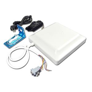 6M Mid Range RFID Reader With Built - In 8dbi Circular Polarization Antenna