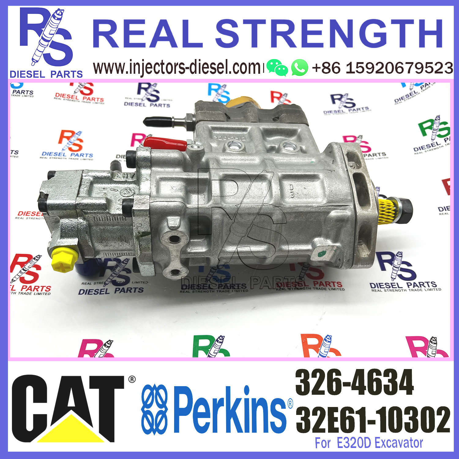 320D4 Diesel Engine Fuel Pump 324-0533 295-9127 326-4634 10R-7661 324-0532 352-6584