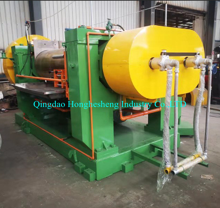 Rubber Mixing Mill With Stock Blender / Open Mixing Mill XK-450*1200