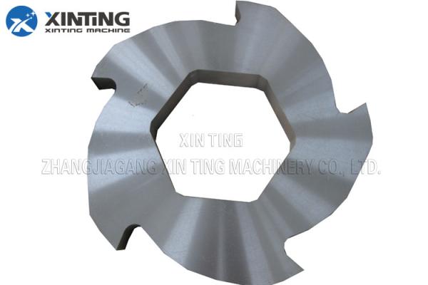 Blade Shredder Knifives Double Shaft Shredder High Precision Surface Heat