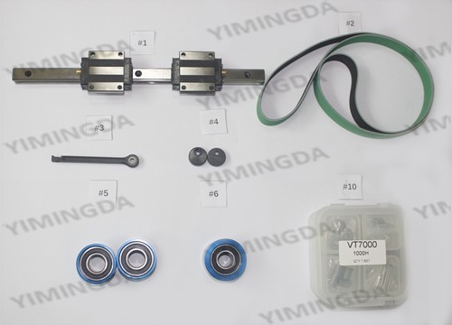PN: 704285/704333 500H Maintenance Kits Parts #9 For Garment Auto Cutter Machine MX9 IX6