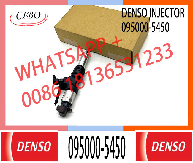 New Injector Common Rail Injector 095000-5450 compatible with Mitsubishi 6M60 Fuso ME302143 Fuel Injector 095000-5450
