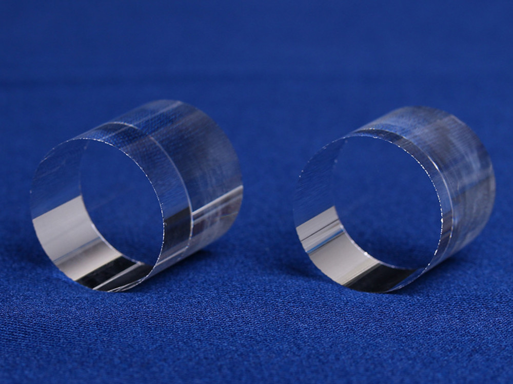 HR Coating Quartz Borosilicate Glass Sheet Light Guide Rod