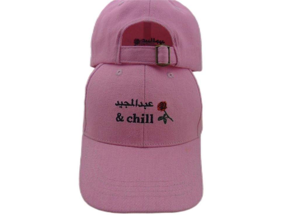 Built In Sweatband Baseball Cap Custom Embroideried Logo Dad Hat With Adjustable Metal Buckle Strap Closure