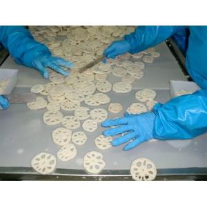 IQF Frozen Lotus Root Slices, thinckness 0.8 mm, diameter rang from 4 cm to 8 cm