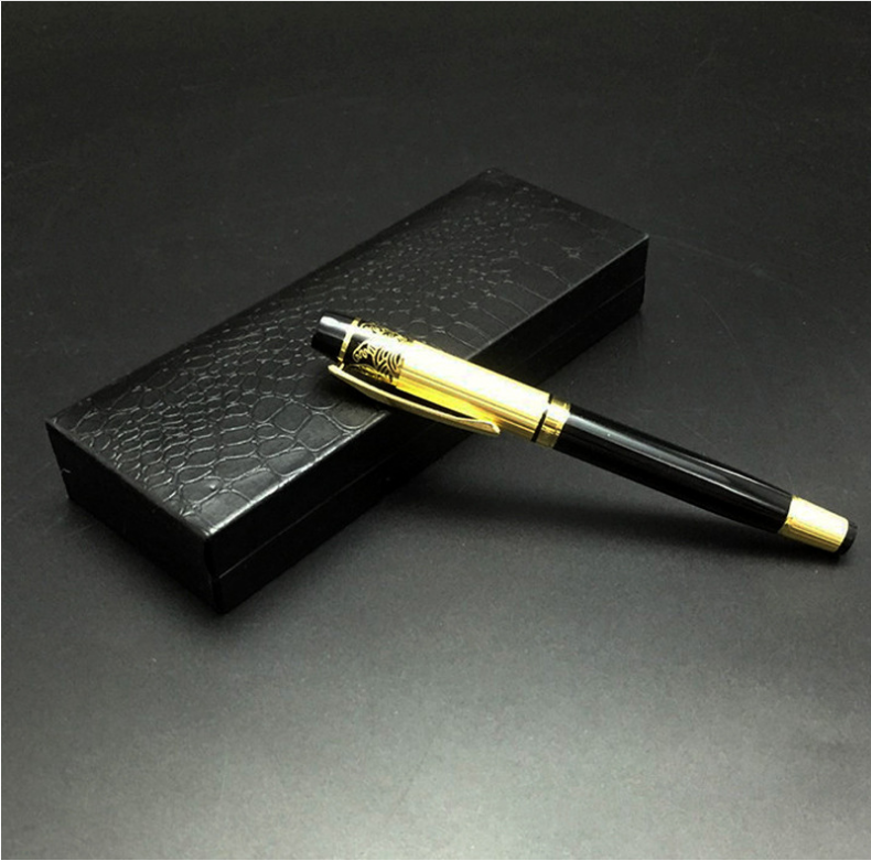 Crocodile Pattern Luxury Paper Gift Box Pen Packaging Excellent Craftsmanship