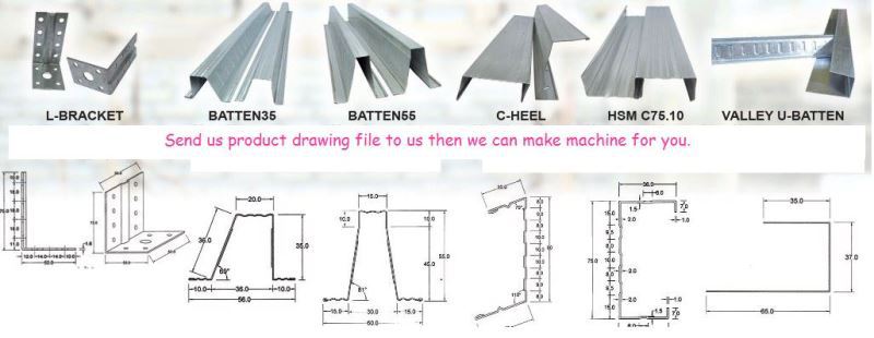 Automatic c and z purlin roll forming machine,C Channel Truss Roll Forming Machine,CZ purlin machine for drywall and celing