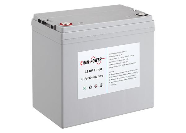 6V / 4AH 12V / 38AH Lithium Solar Batteries , Lithium Battery Pack Built In