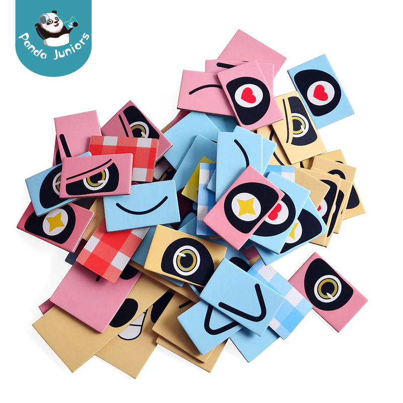 Mixing Matching Facial Expression Puzzle 54 Pieces for Kids 2 Years and Up