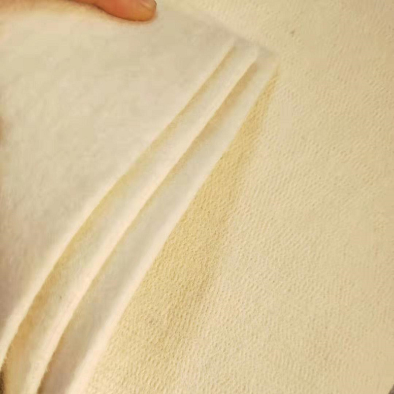 Denim Finishing Acrylic Nomex Heat Press Felt , Polyester Needle Felt Sheets