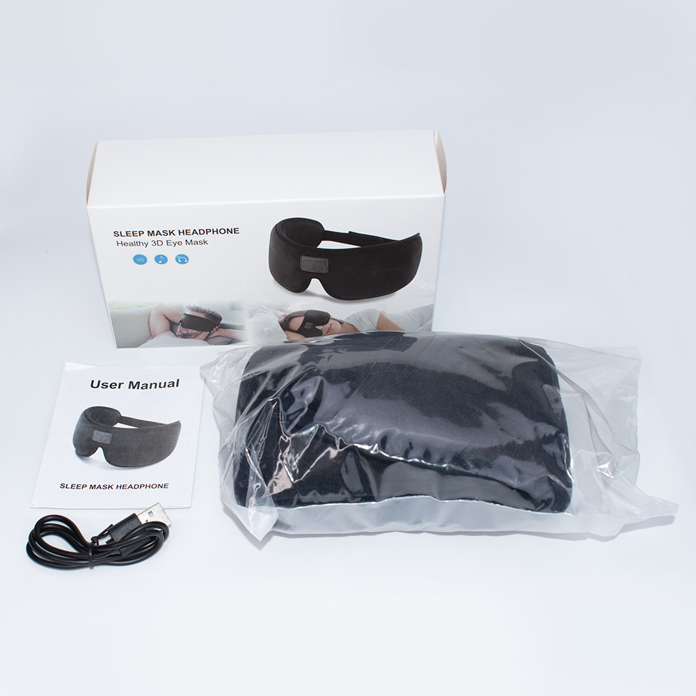 Stereo 3D 2.48GHz 200mAh Bluetrum 5535 Music Sleep Mask Headphones
