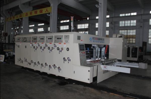Semi Automatic Die-Cutting Carton Making Machine 900×1900mm Printing Area