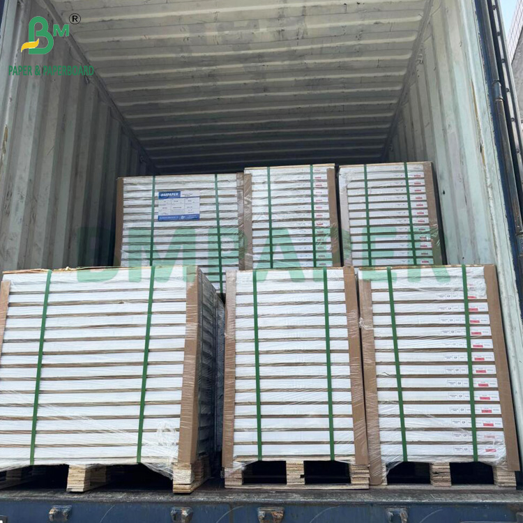 50gr 55gr CB CFB CF NCR Carbonless Copy Paper For Invoice Blue Image 65 x 92cm