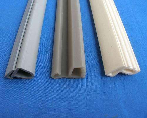 Maintenance Free Silicone Seal Strip , Platinum Cured Silicone Extruded Profiles