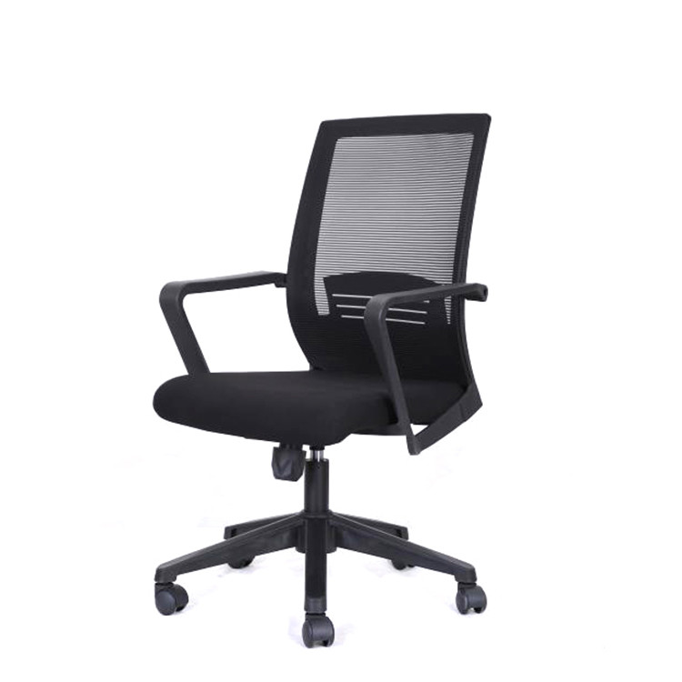 Foam 3d Armrest Office Chair 300 Pound Capacity , Foam Mesh Study Chair