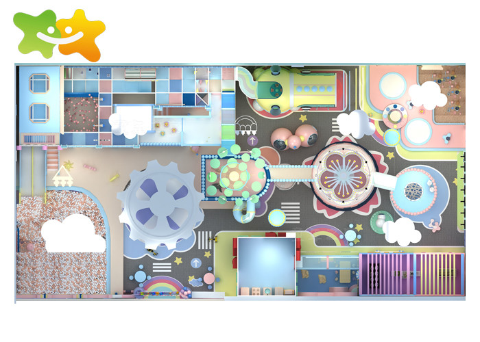 Shopping Mall ball pool Climb Soft Playground Kids Games Indoor Play Area