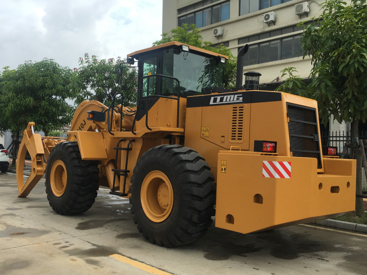 10 Ton Front Loader Forklift Wheel Loader Quarry Machine For Handing Material
